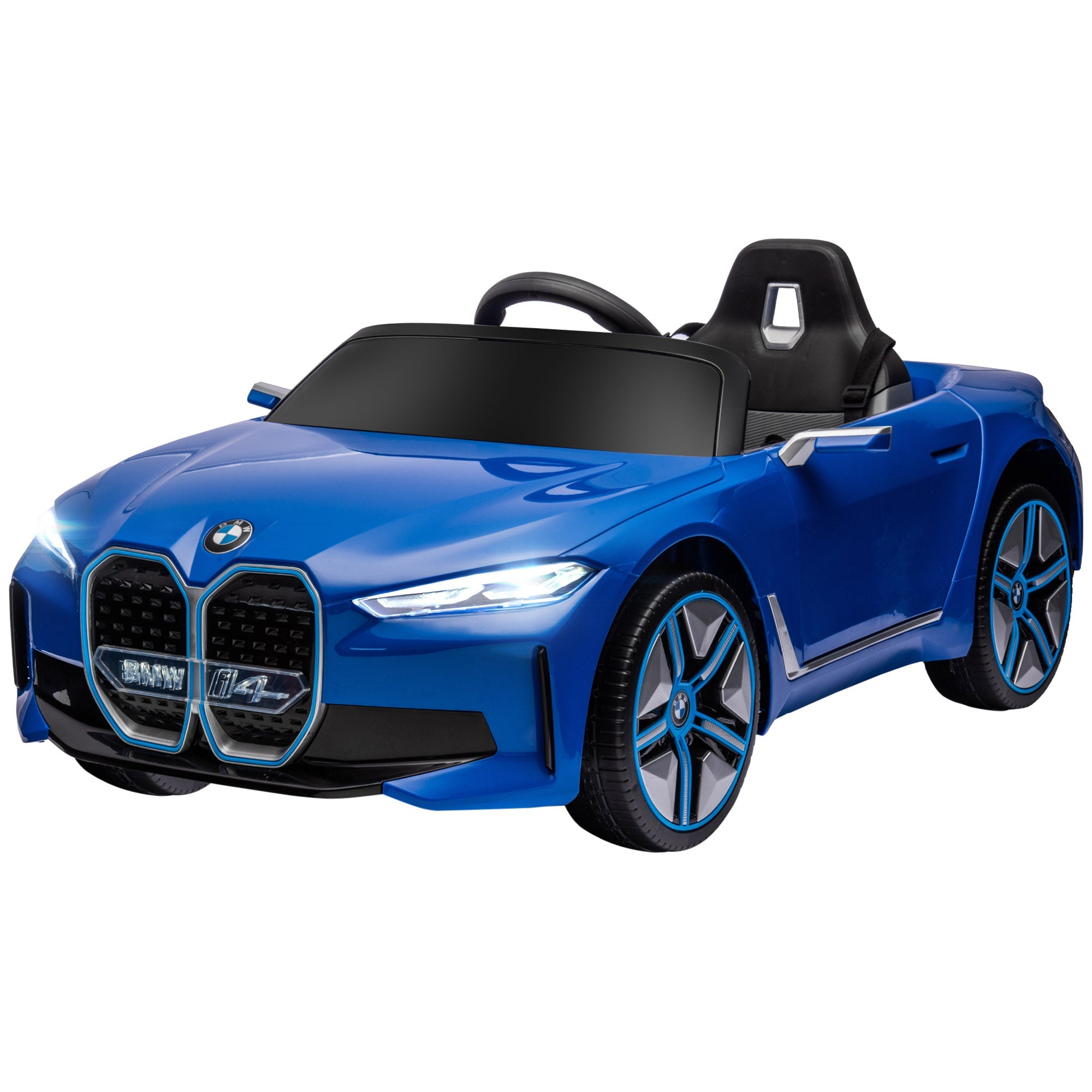 BMW i4 Licensed 12V Kids Electric Ride-On Car-0