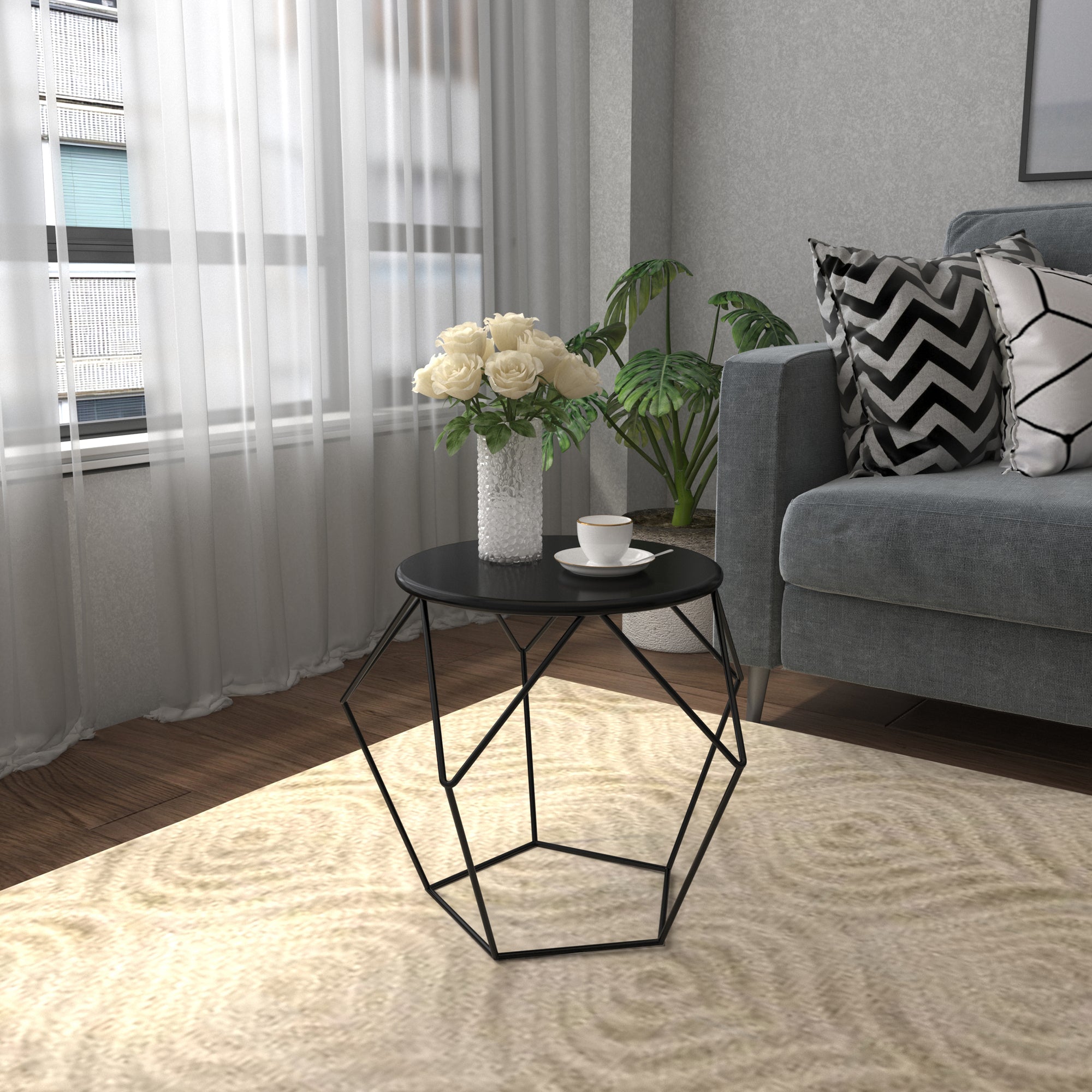Coffee Table Side Table End Table Home Living Room Bed Room Furniture Modern Nordic Minimalist Style-1