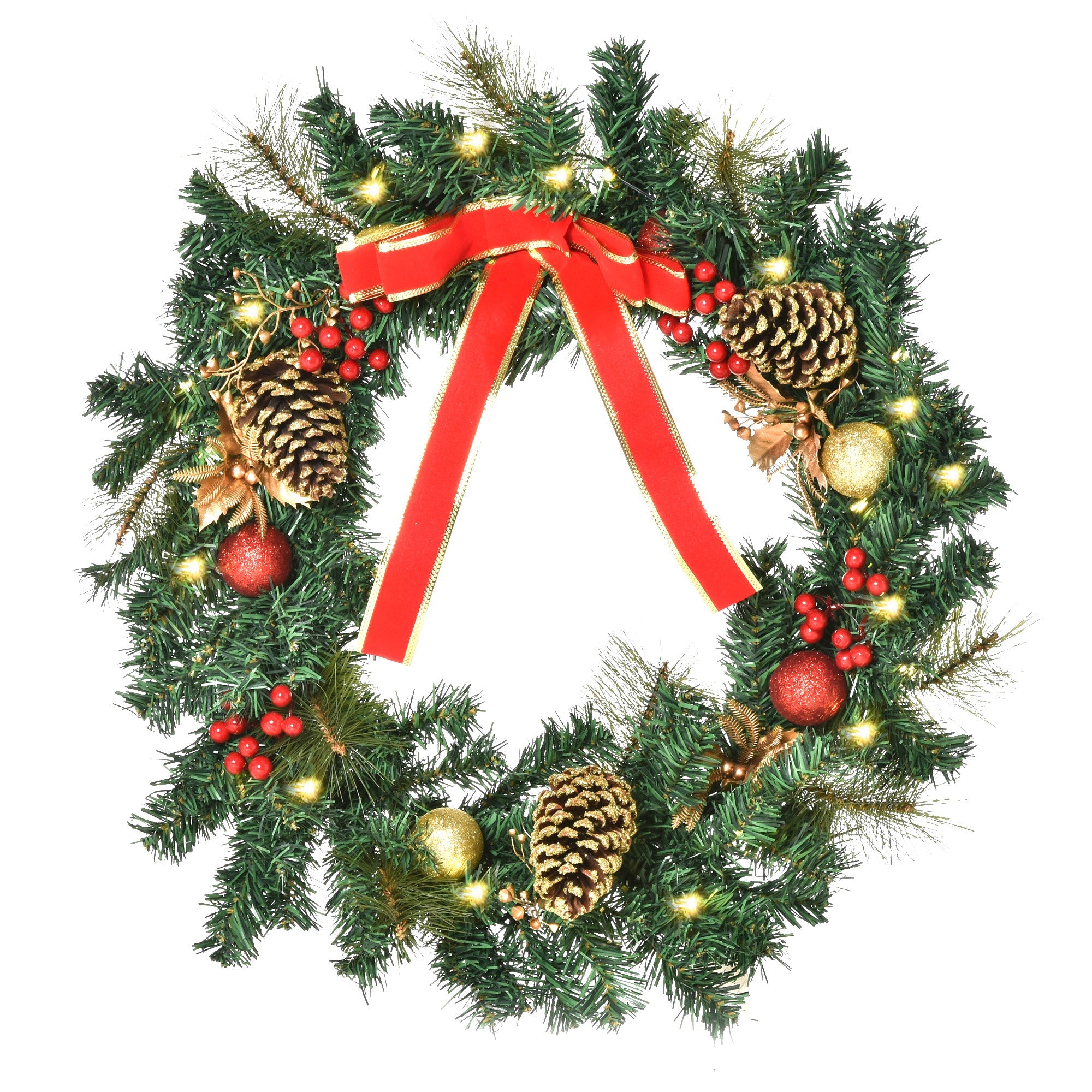 Christmas Door Wreath, 60 cm Diameter-0