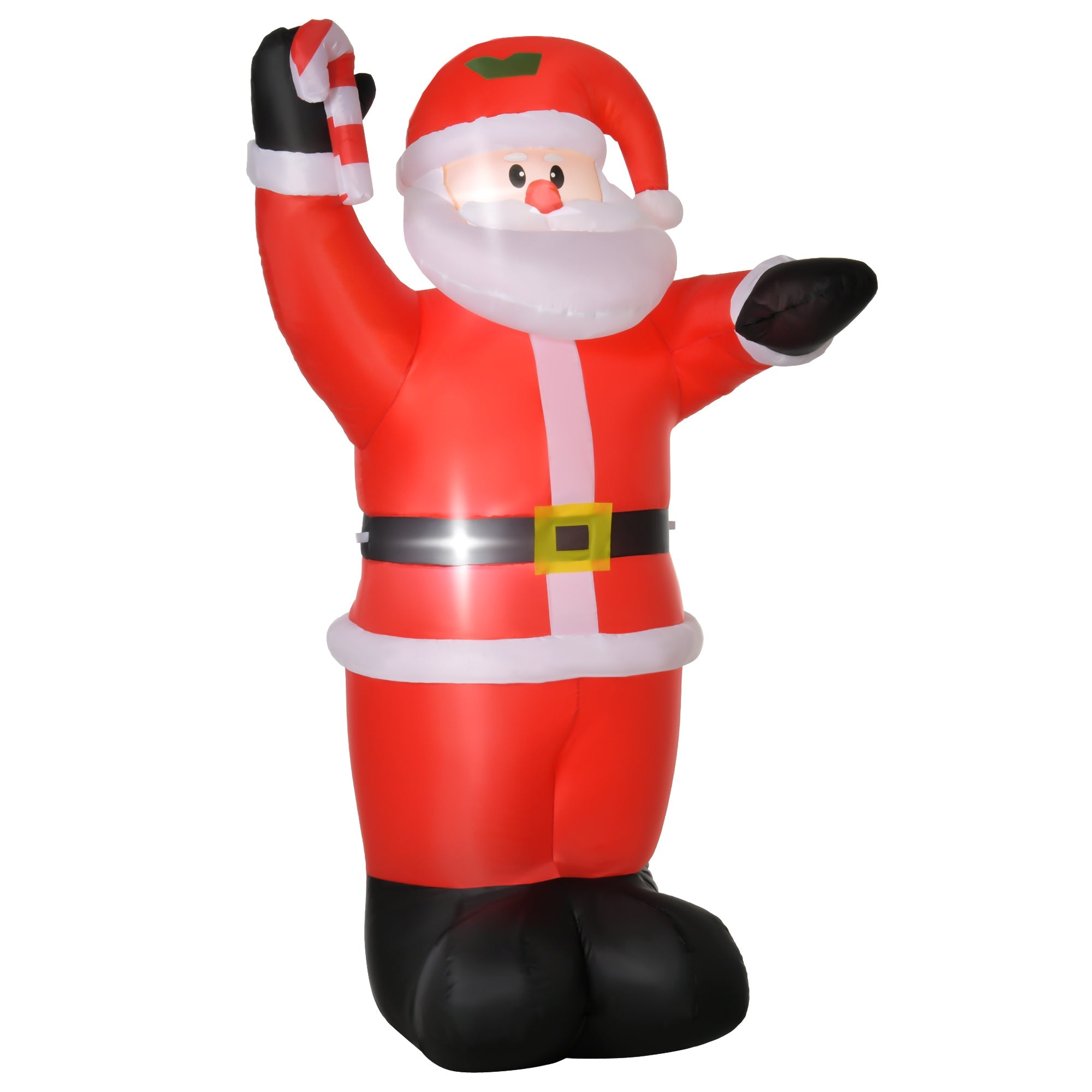 Inflatable Air Blown Christmas Santa Claus 240cm LED Lighted-0