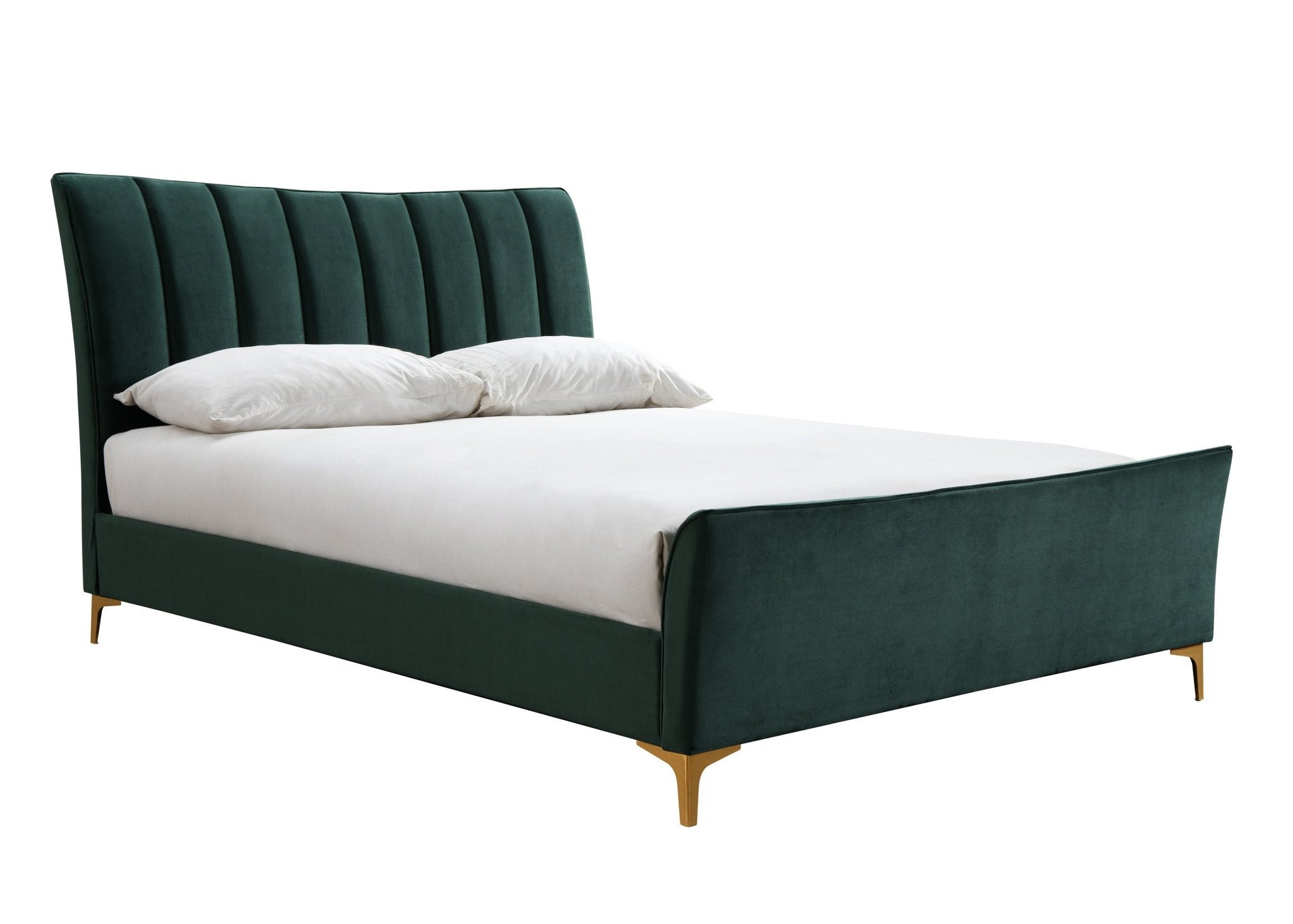 Clover King Bed Green-2