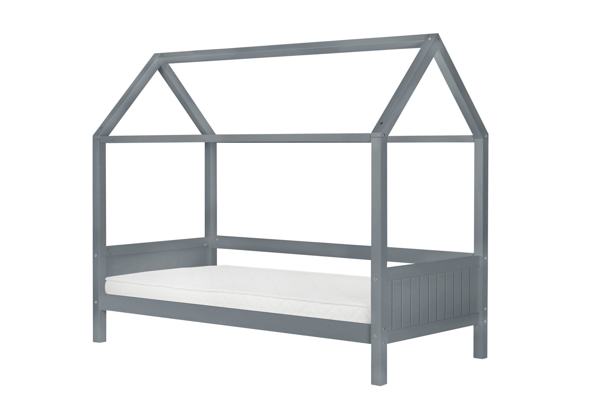 Home Single Bed - Grey-4