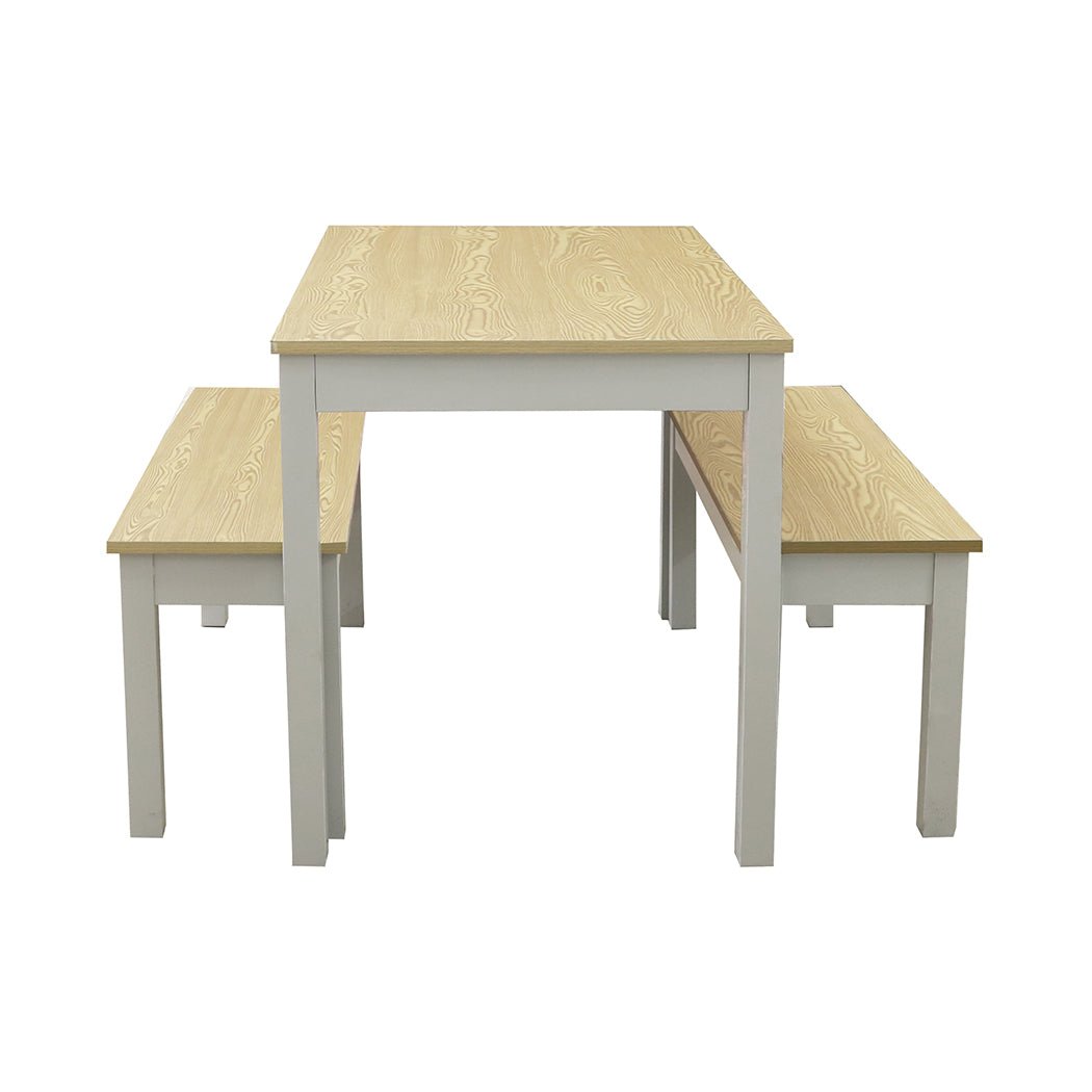 Ohio Dining Set Oak-Grey-0